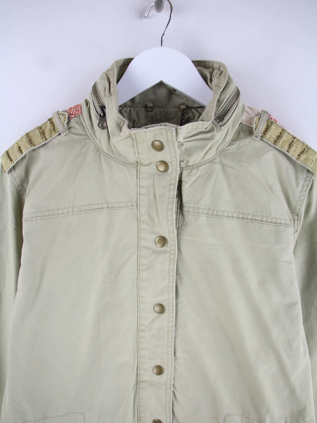 Tommy Hilfiger Leichte Jacke Grün L – Detailansicht Vorderseite