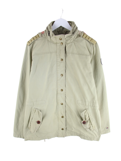 Tommy Hilfiger Leichte Jacke Grün L – Vorderseite