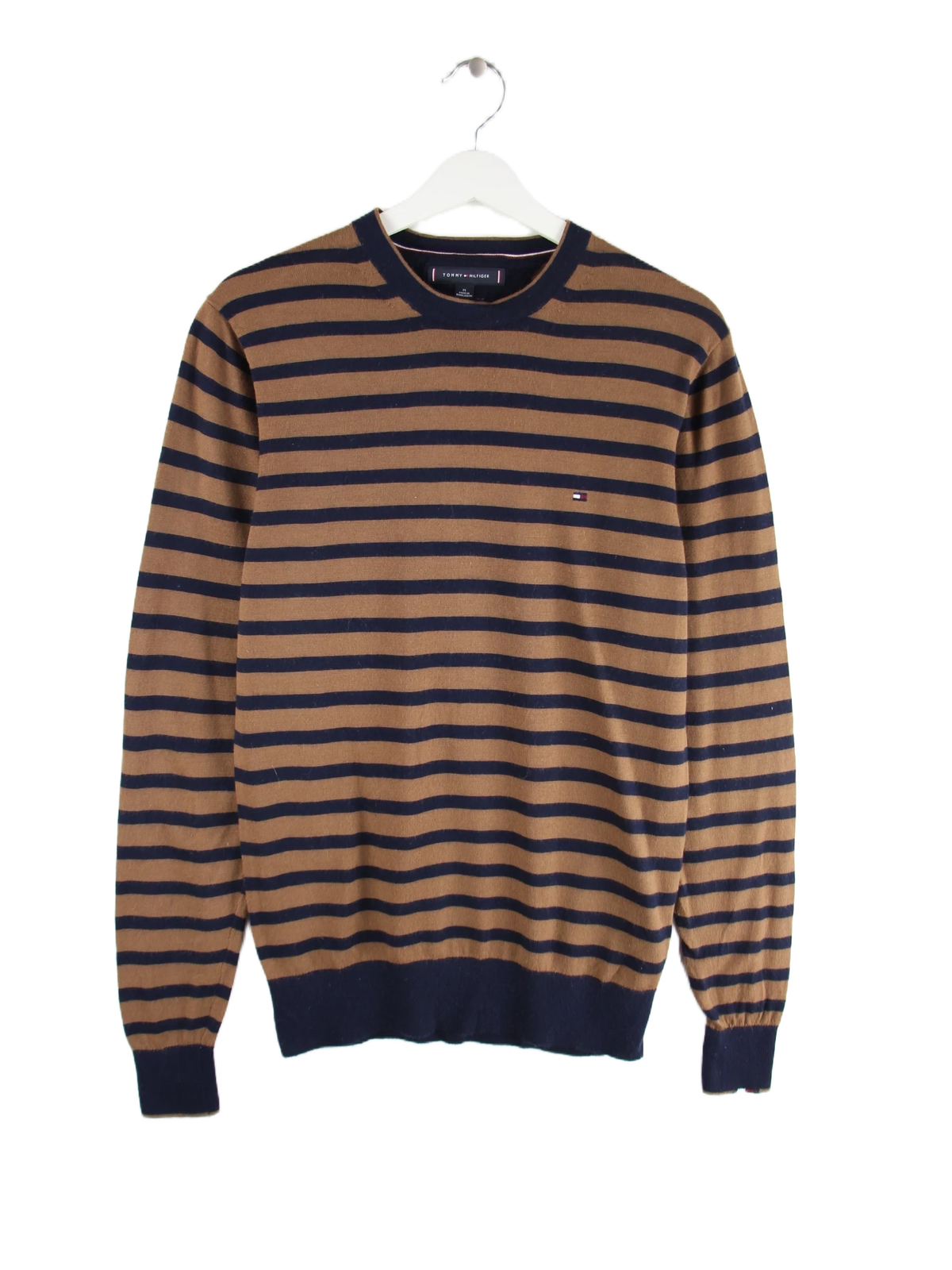 Tommy Hilfiger Pullover Braun M – Vorderseite