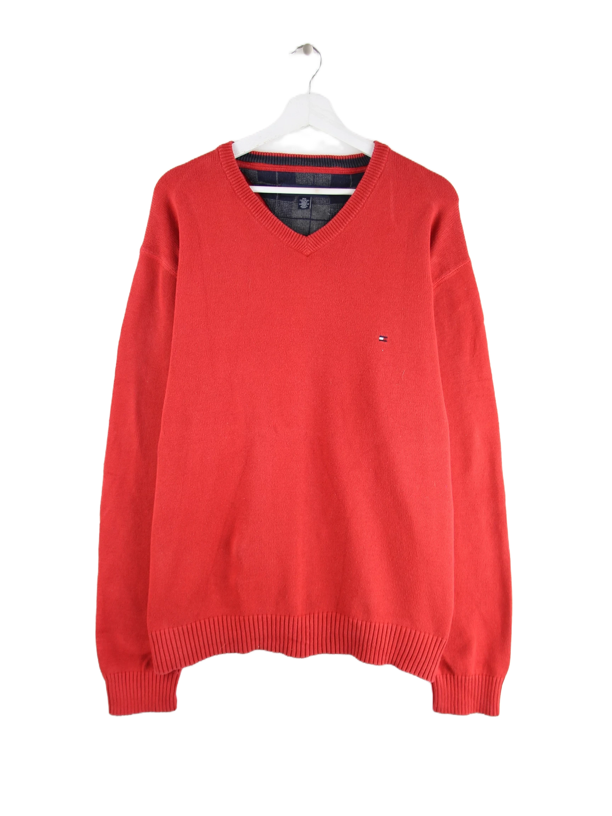Tommy Hilfiger Pullover Rot XXL – Vorderseite