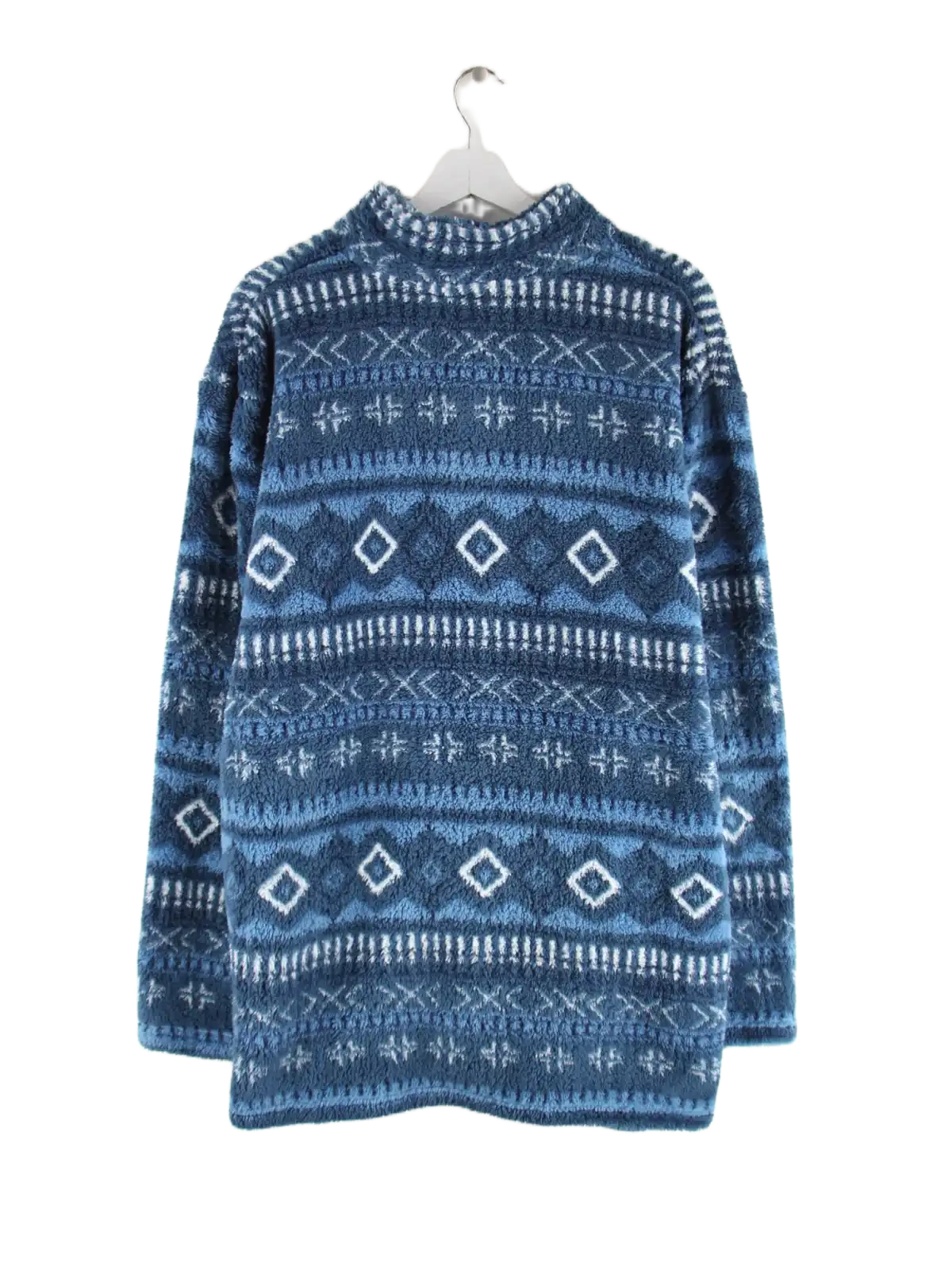 Vintage Fleece Blau XXL – Rückseite