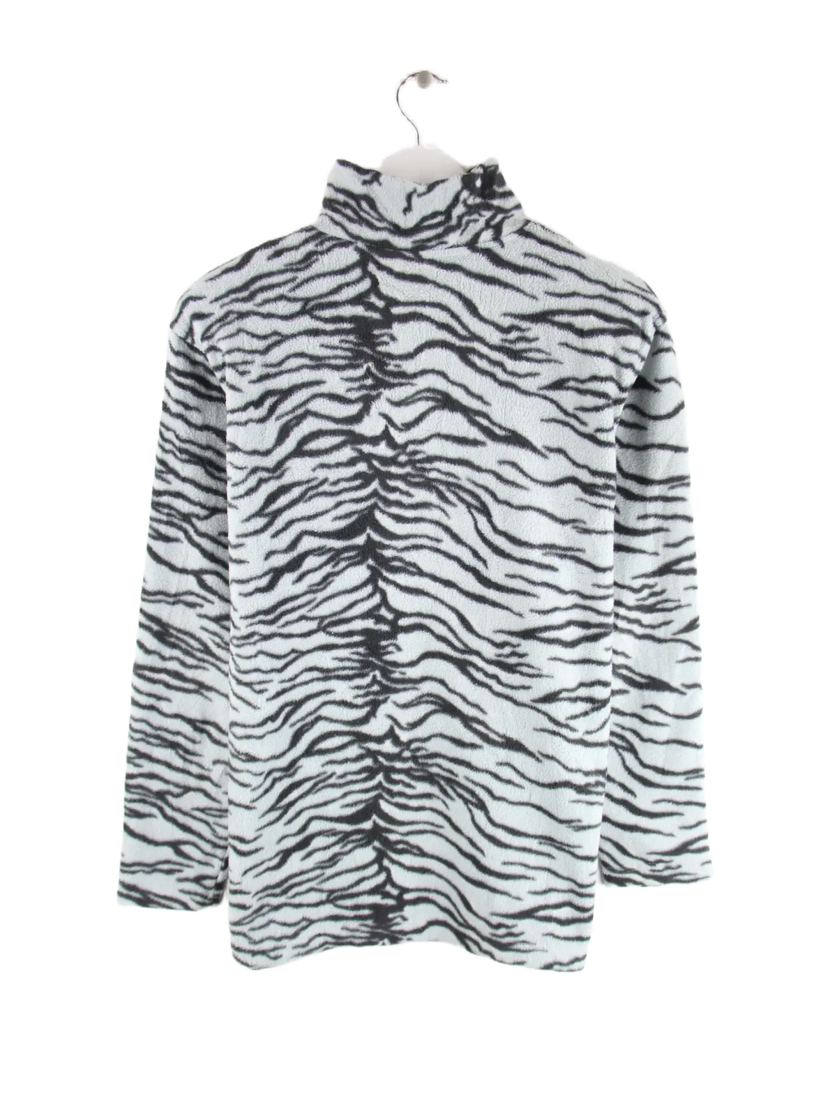 Vintage Fleece Grau S – Rückseite