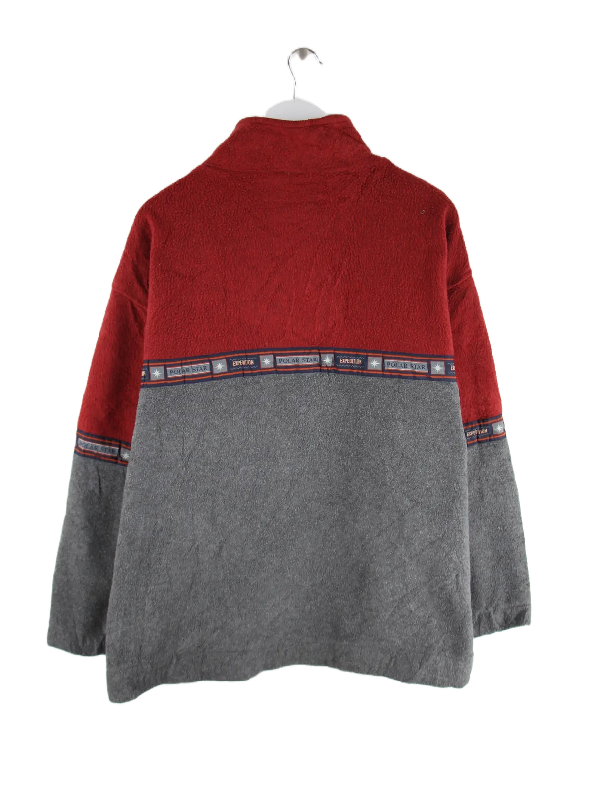 Vintage Fleece Mehrfarbig L – Rückseite