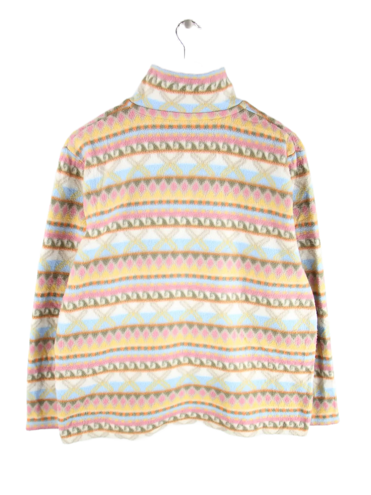 Vintage Fleece Mehrfarbig M – Rückseite
