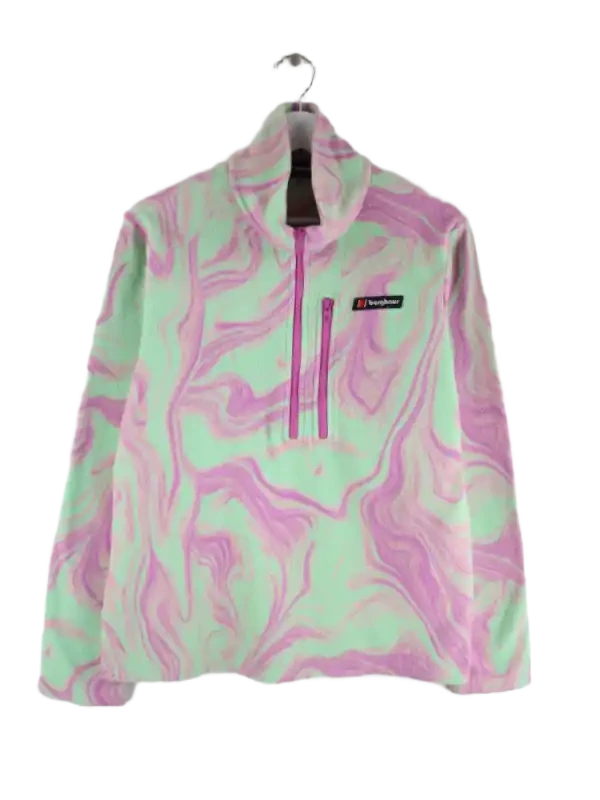 Vintage Fleece Mehrfarbig M – Vorderseite