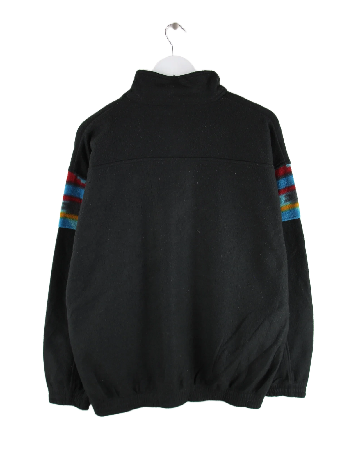 Vintage Fleece Schwarz XL – Rückseite