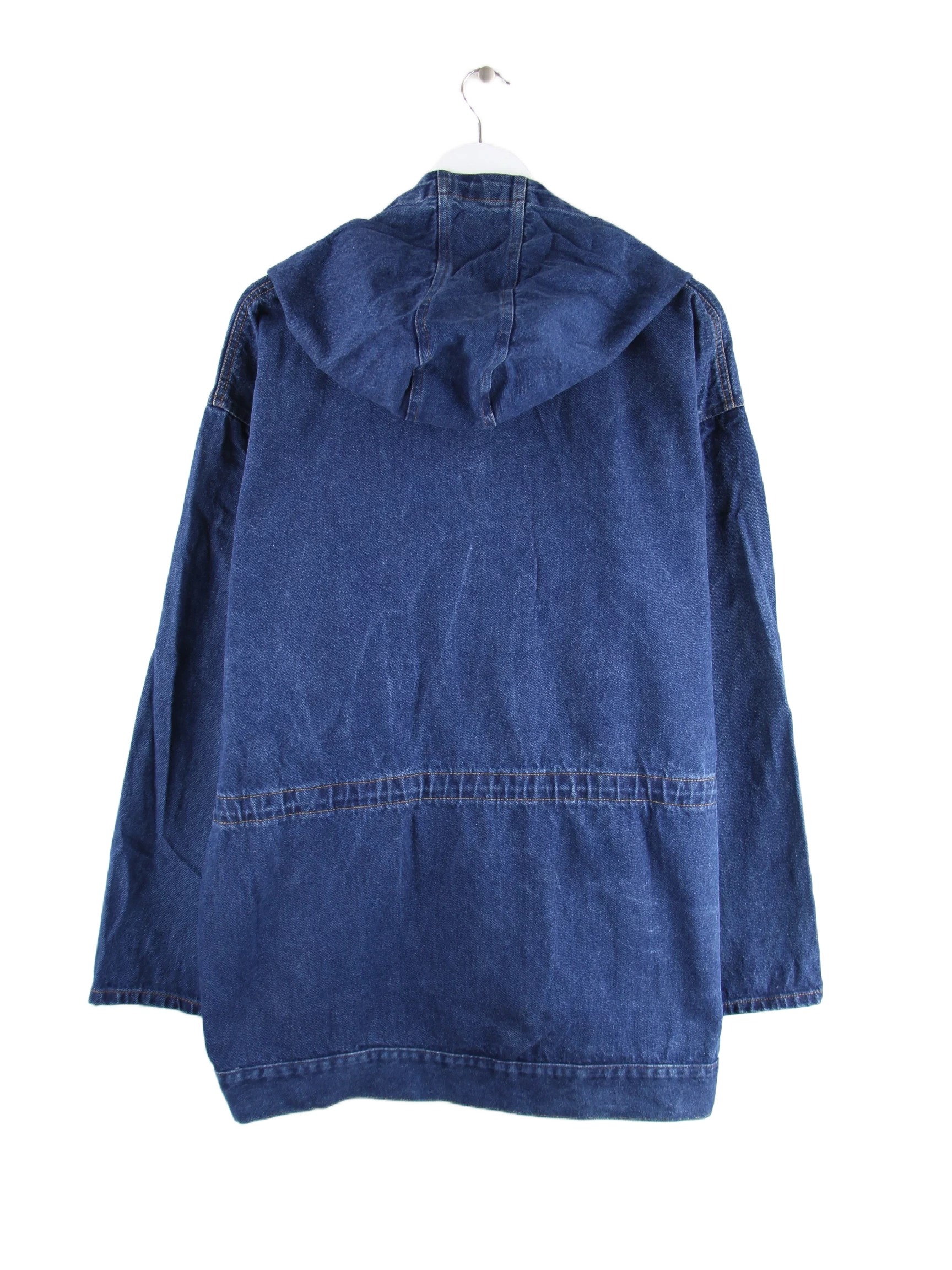 Vintage Jacke Blau XL – Rückseite