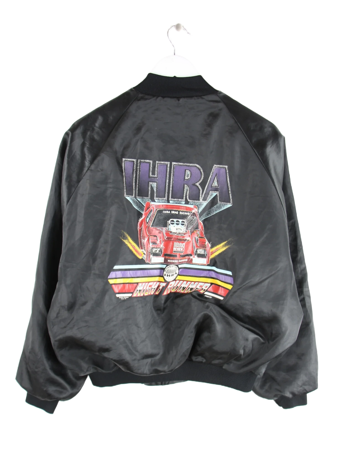 Vintage Jacke Schwarz L – Rückseite