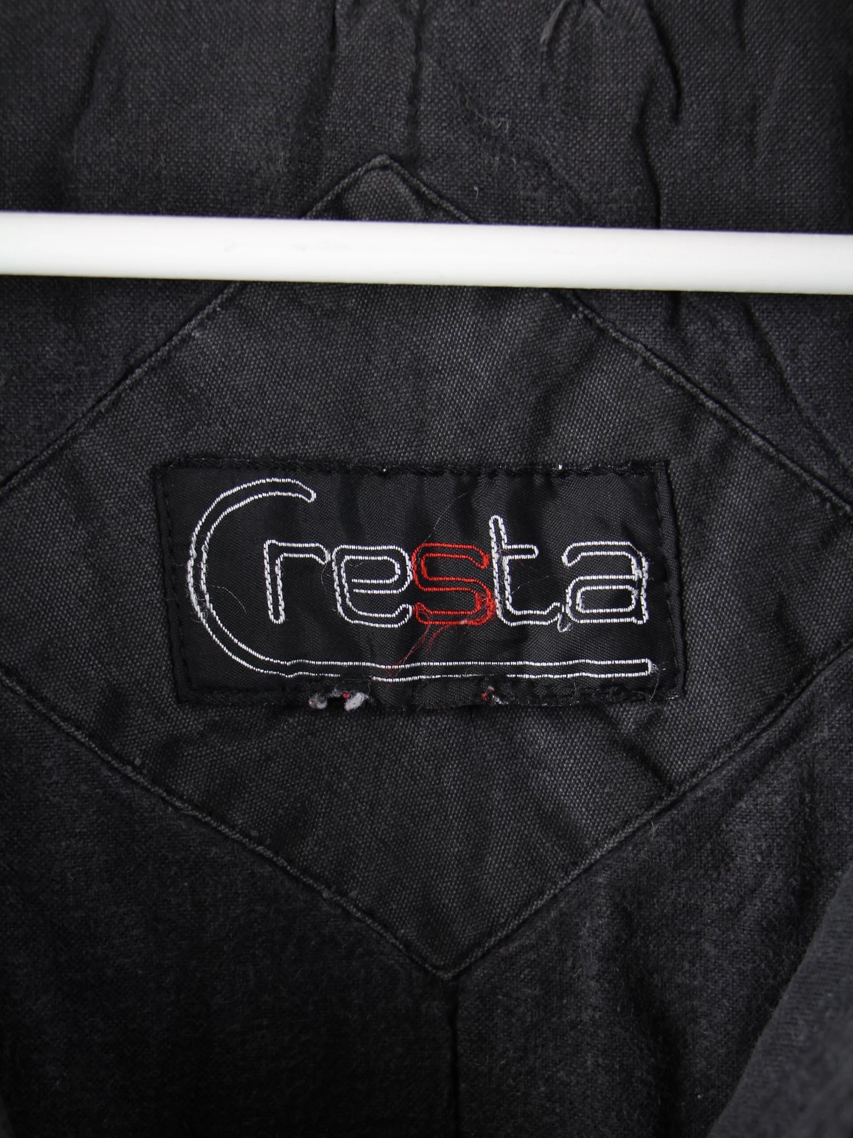 Vintage Jacke Schwarz L – Etikett