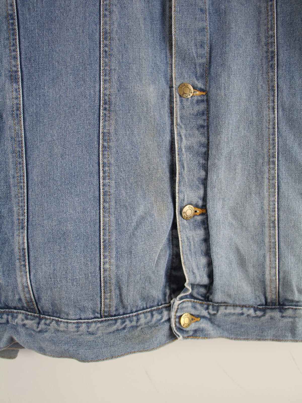 Vintage Jeansjacke Blau 4XL – Etikett