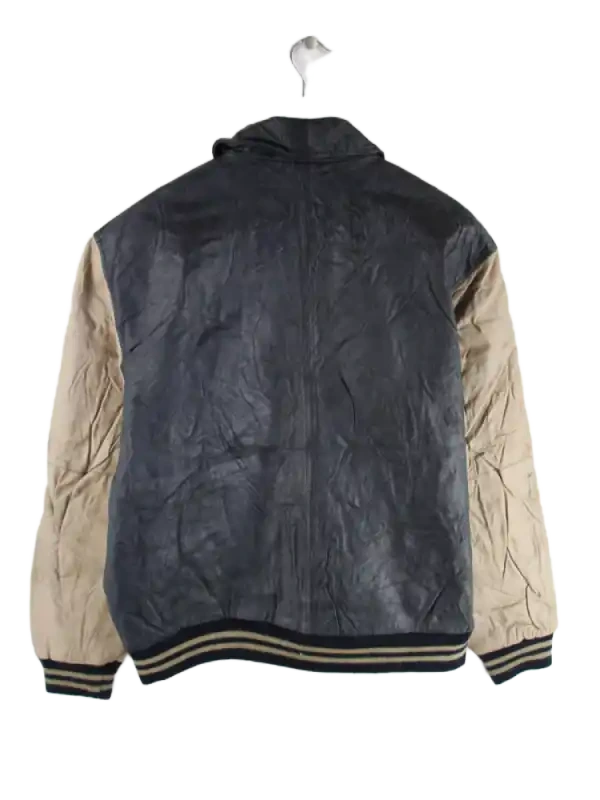 Vintage Lederjacke Schwarz M – Rückseite