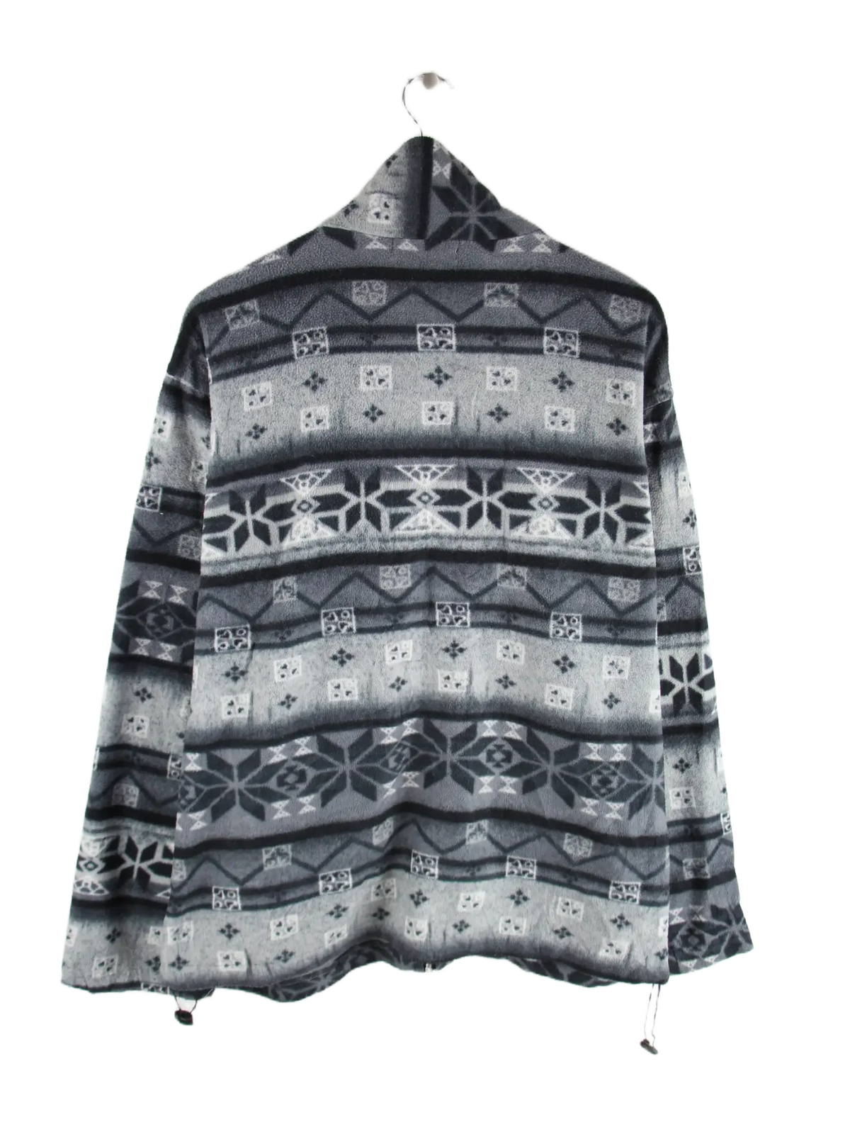 Vintage Leichte Jacke Grau XL – Rückseite