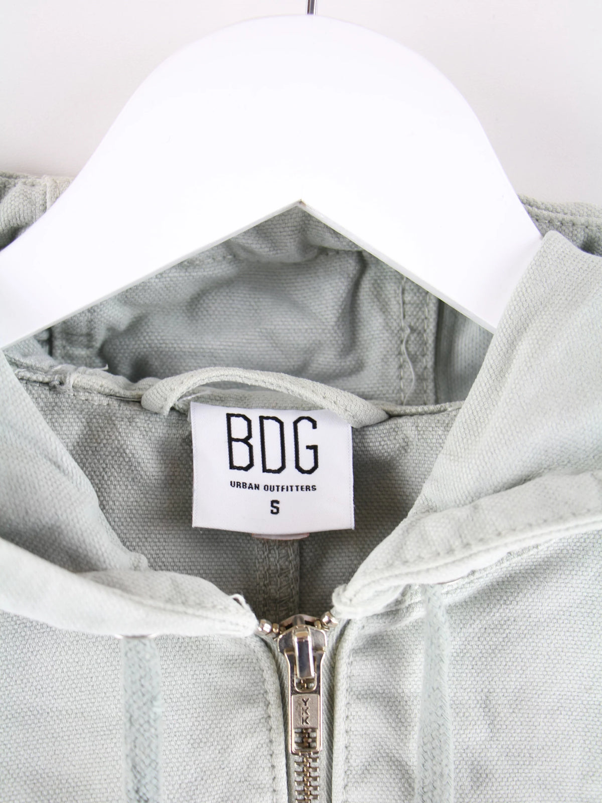 Vintage Leichte Jacke Grün M – Etikett