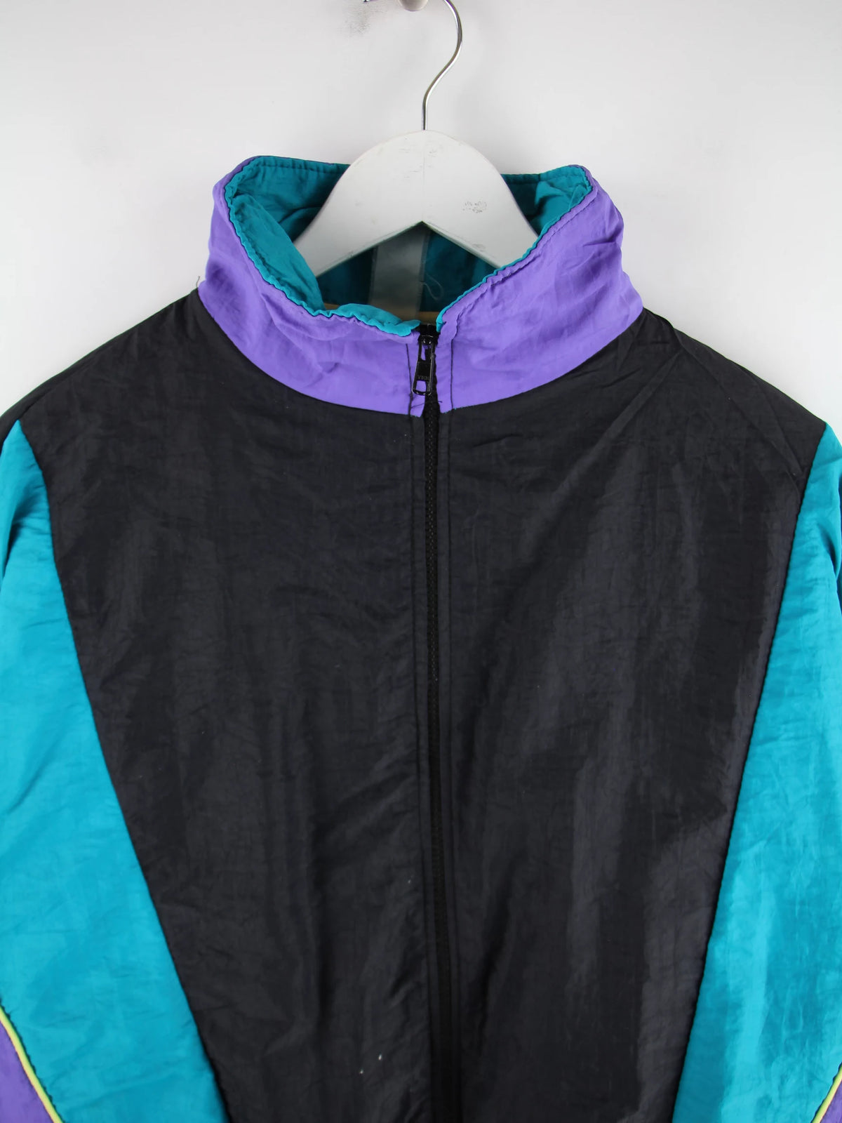 Vintage Leichte Jacke Mehrfarbig L – Detailansicht Vorderseite