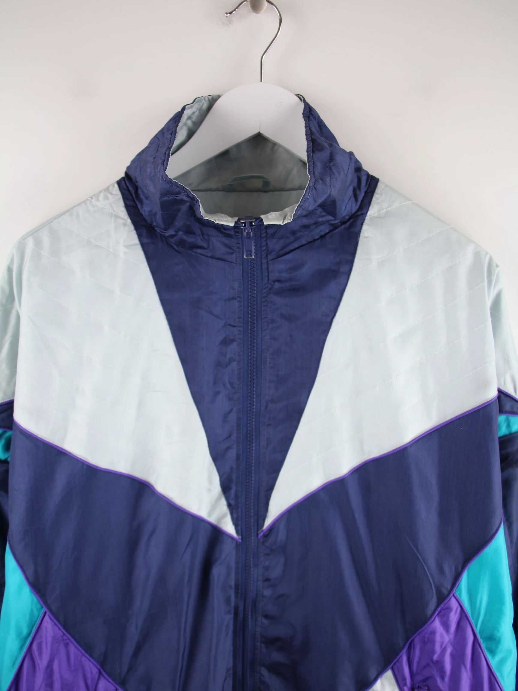 Vintage Leichte Jacke Mehrfarbig L – Detailansicht Vorderseite