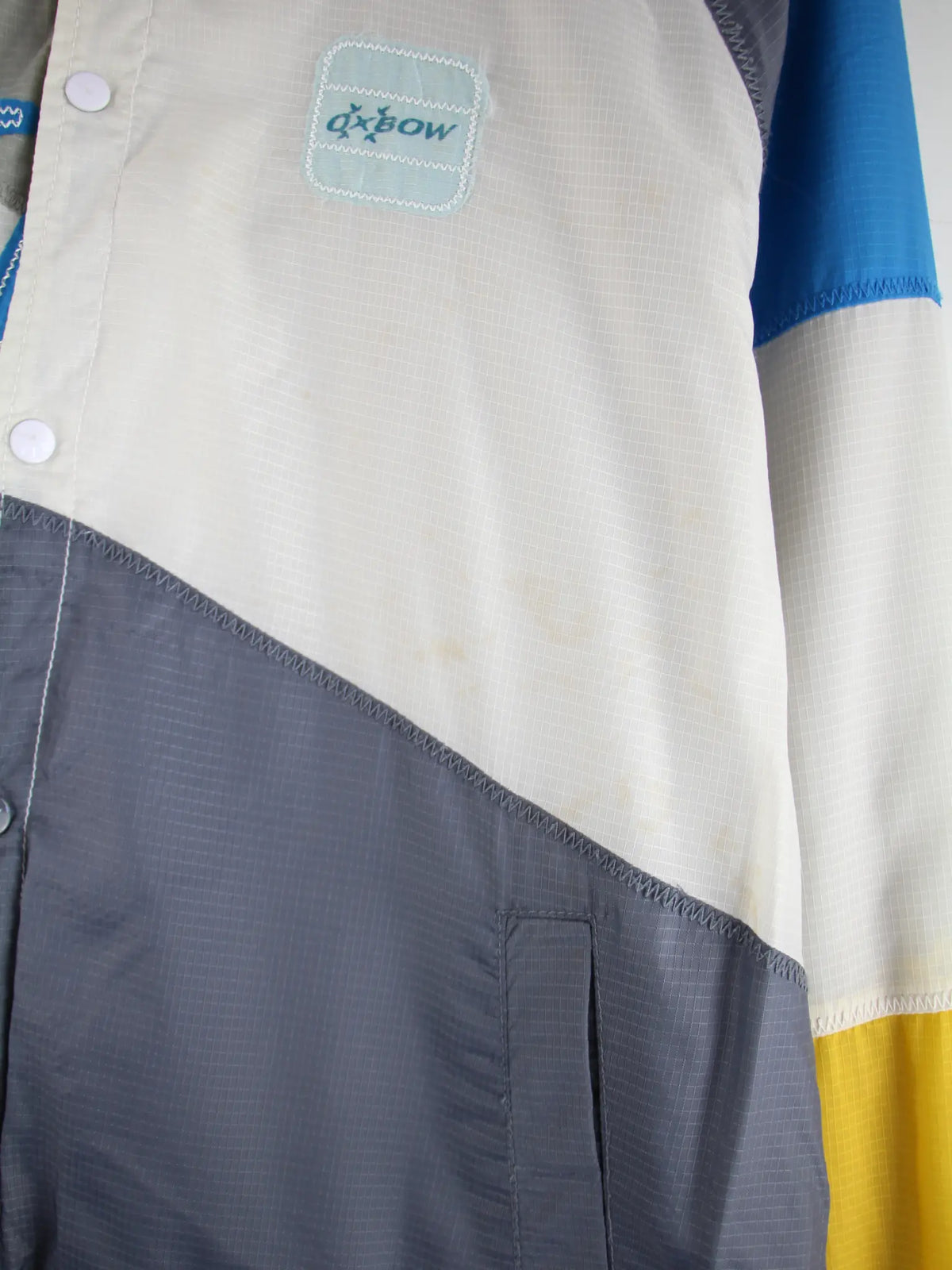 Vintage Leichte Jacke Mehrfarbig L – Etikett