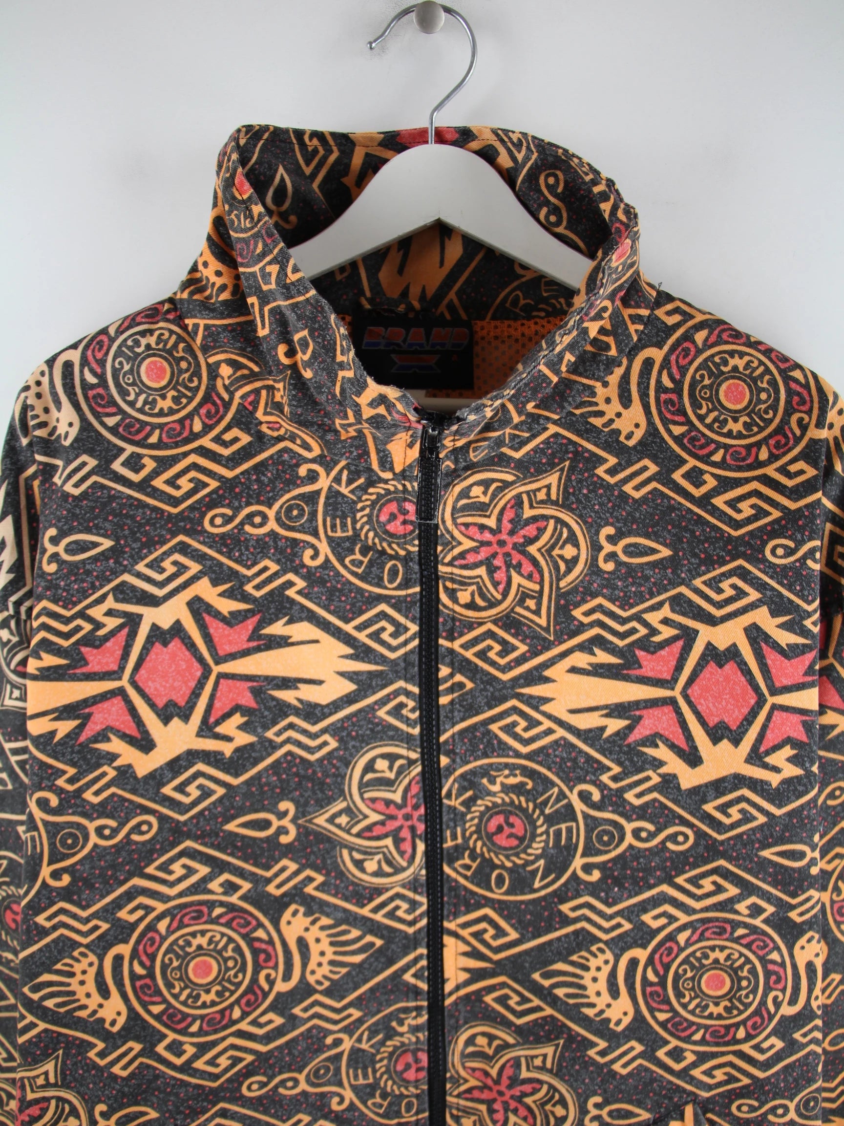 Vintage Leichte Jacke Mehrfarbig L – Detailansicht Vorderseite