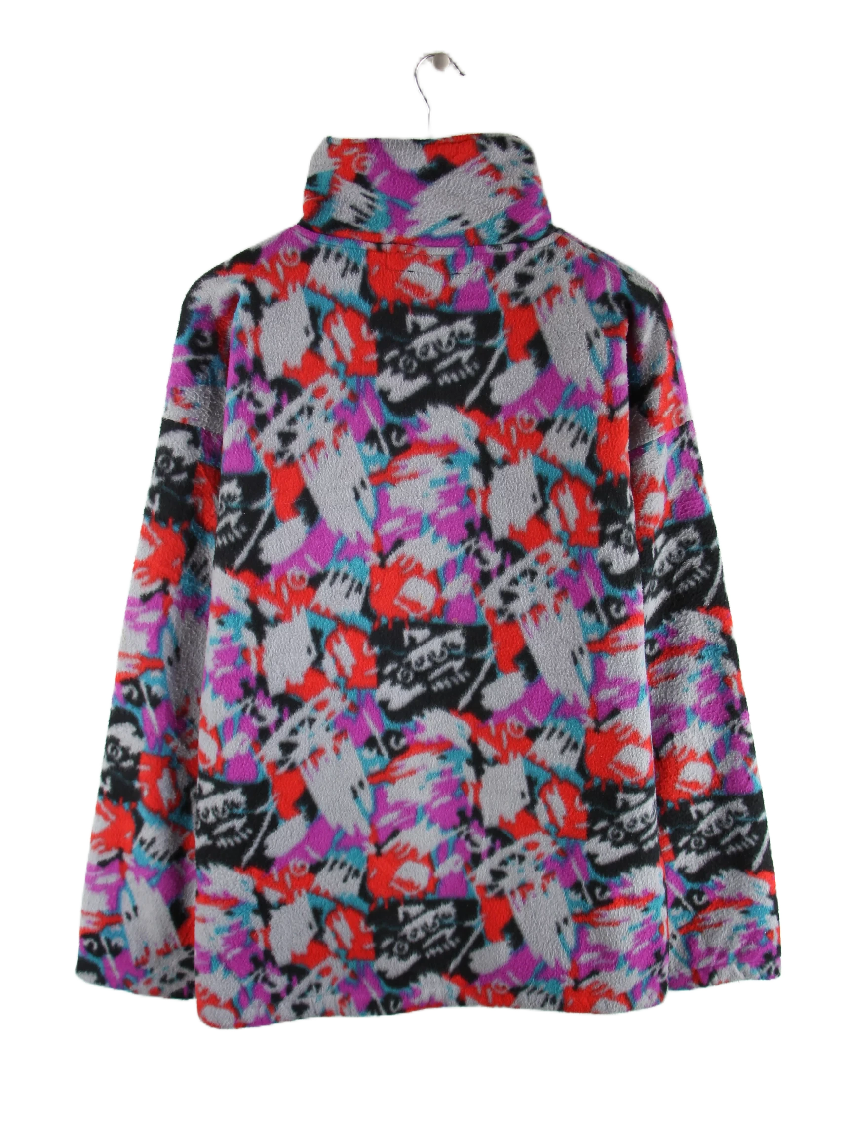 Vintage Leichte Jacke Mehrfarbig XL – Rückseite