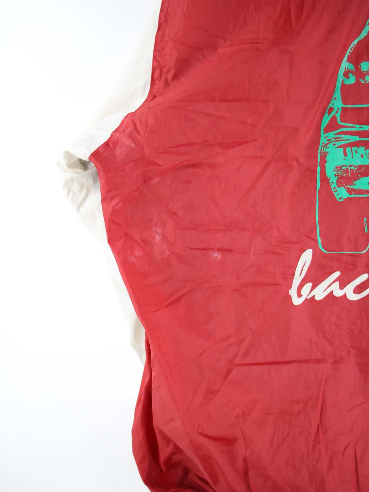 Vintage Leichte Jacke Rot XXL – Detailbild 2