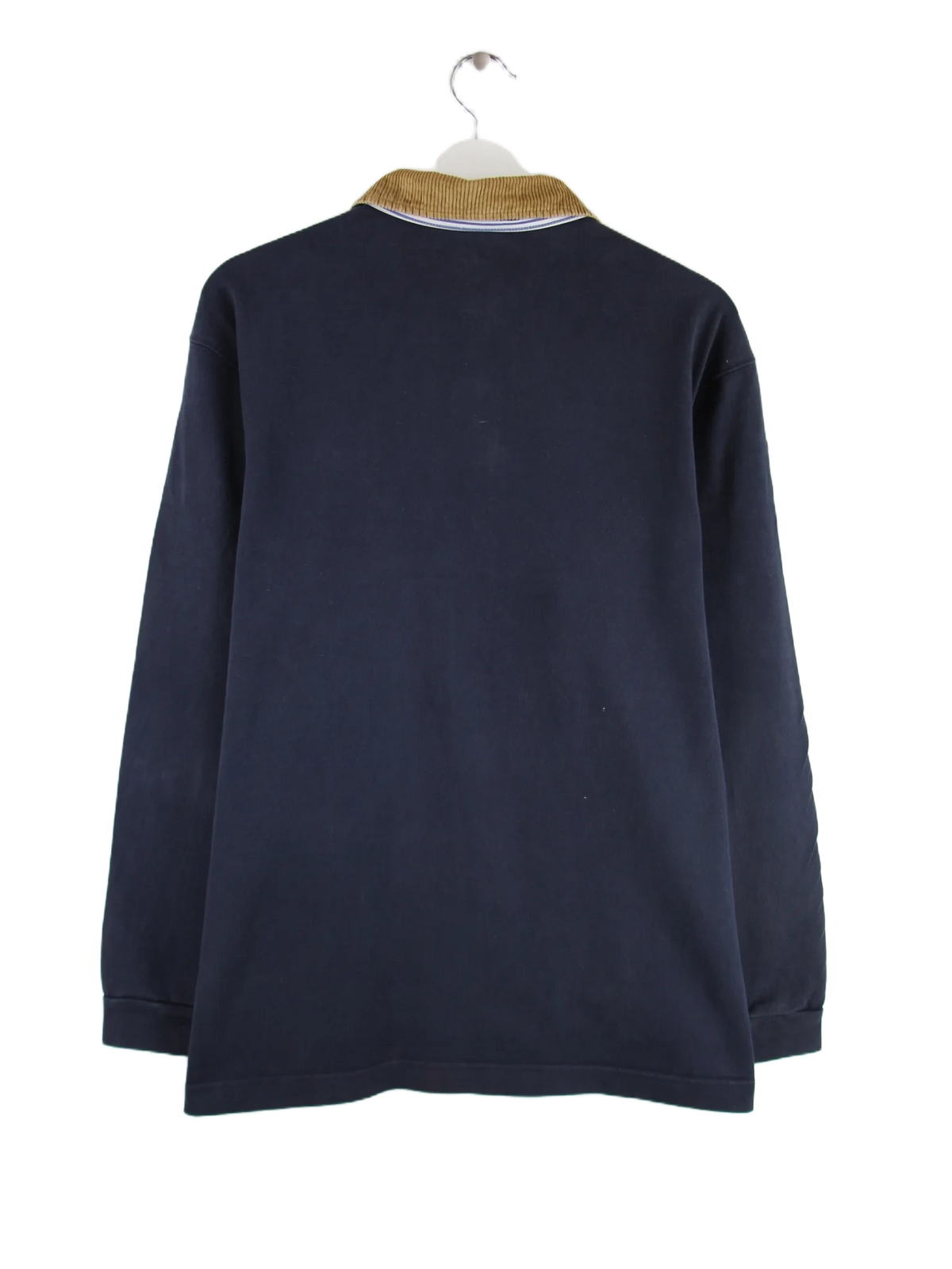 Vintage Polo Blau L – Rückseite