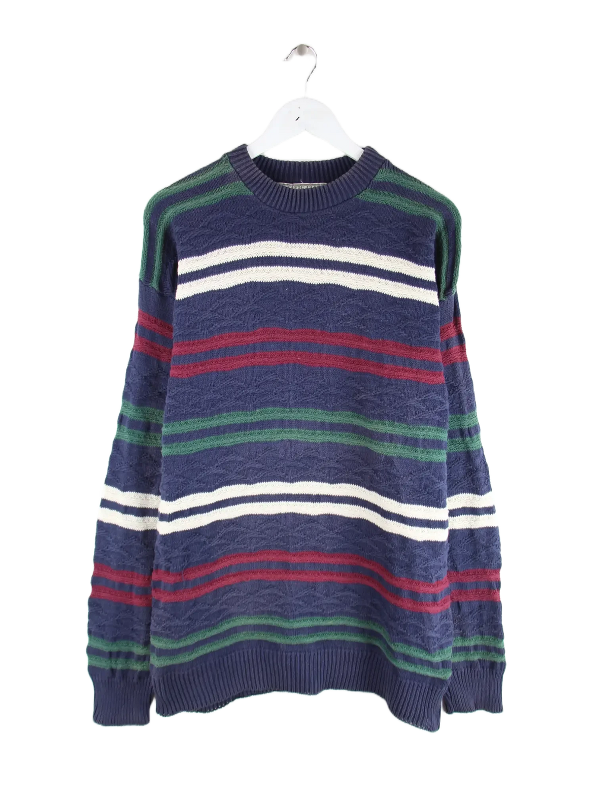 Vintage Pullover Blau XL – Vorderseite