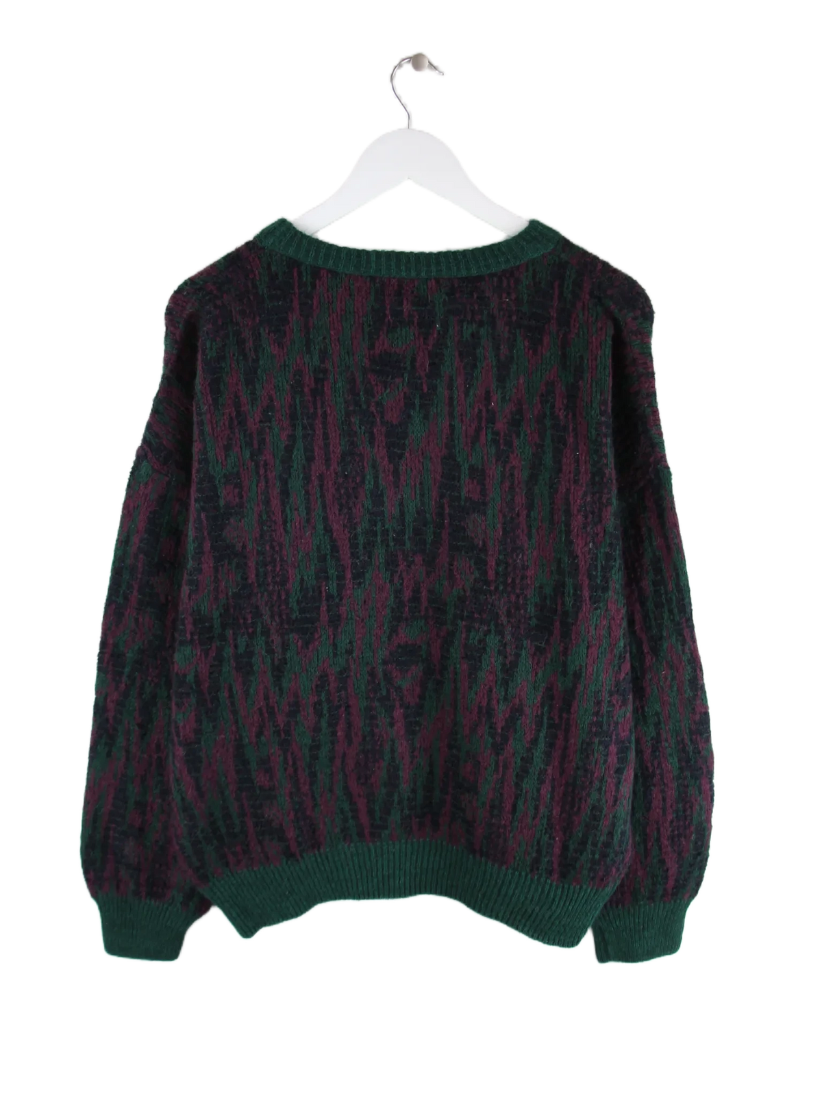Vintage Pullover Mehrfarbig L – Rückseite