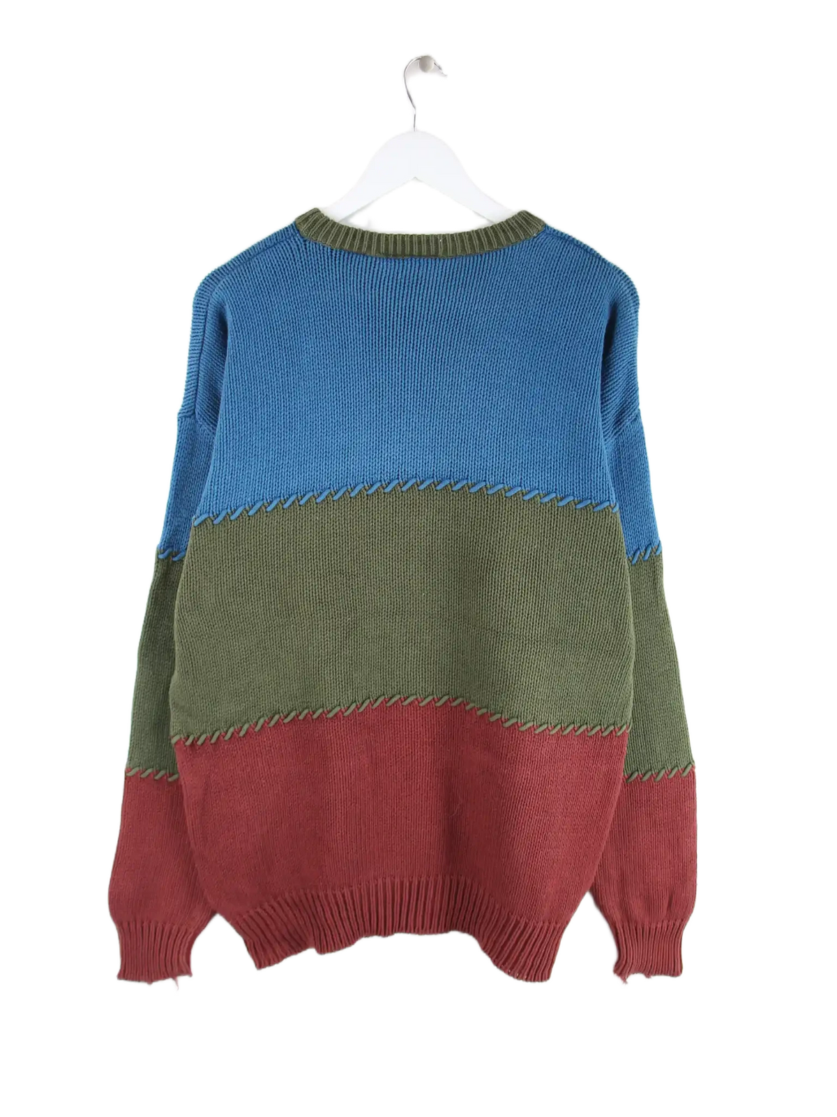Vintage Pullover Mehrfarbig M – Rückseite