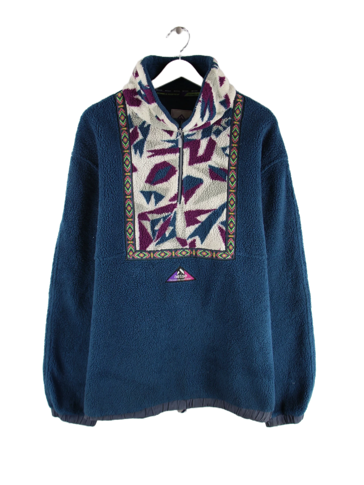 Vintage Sweater Blau XXL – Vorderseite
