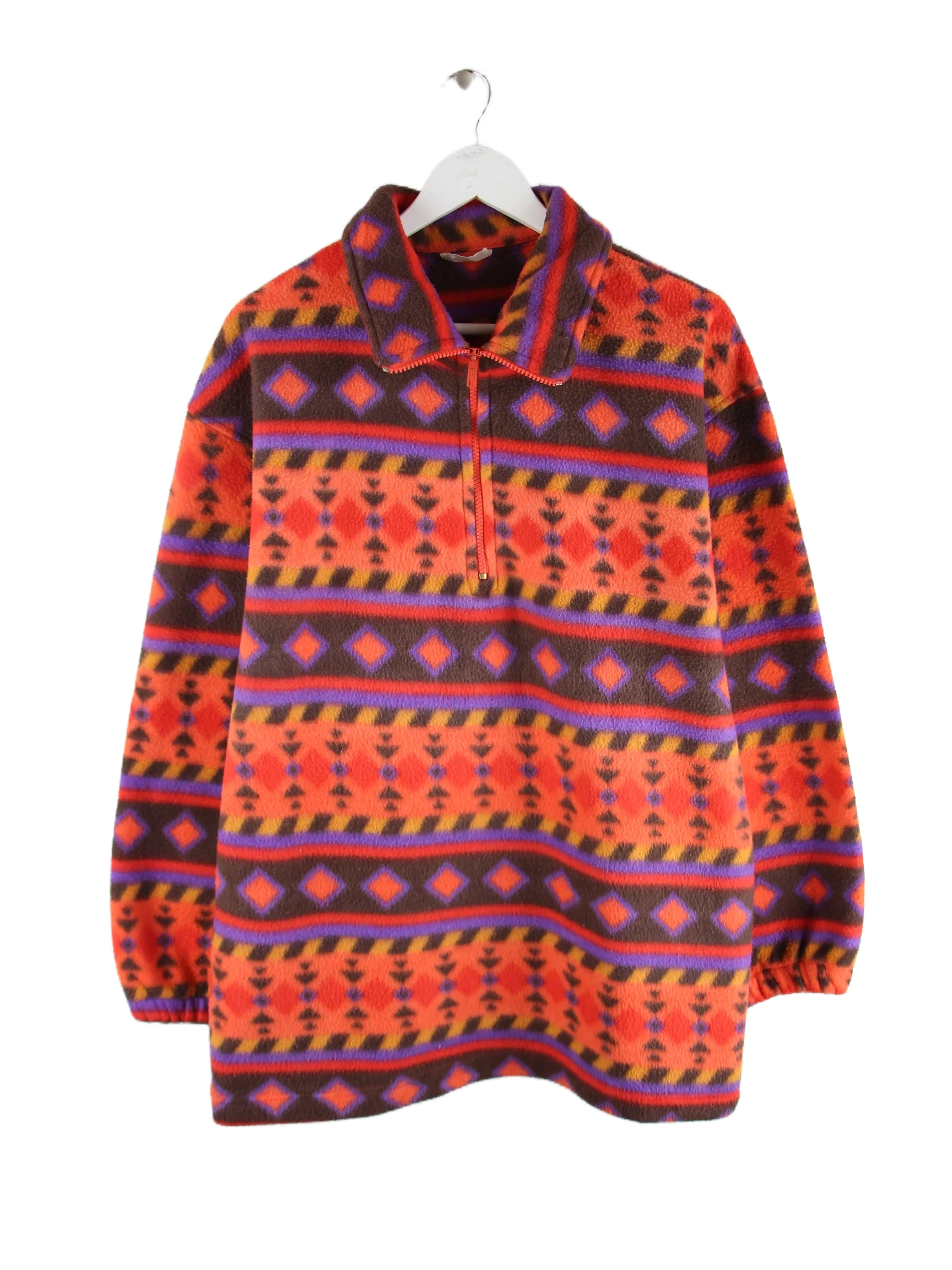 Vintage Sweater Mehrfarbig L – Vorderseite