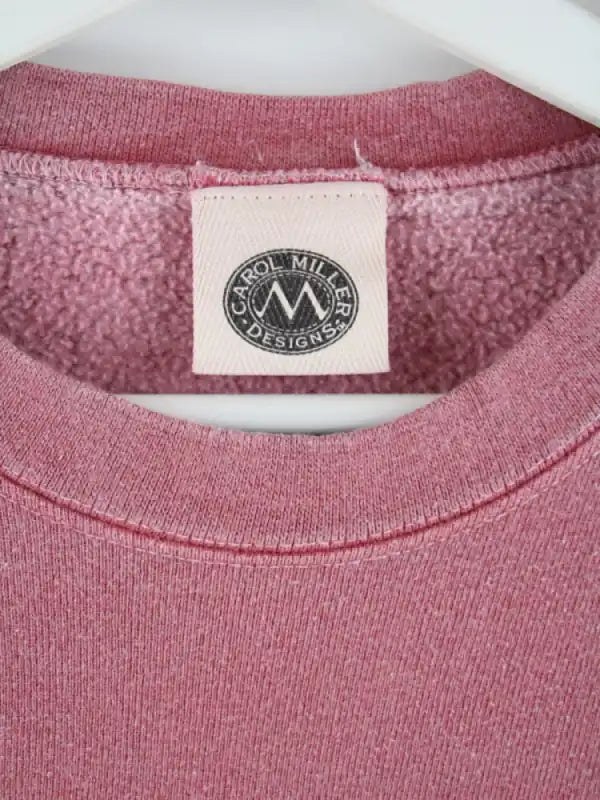 Vintage Sweater Rot M – Etikett
