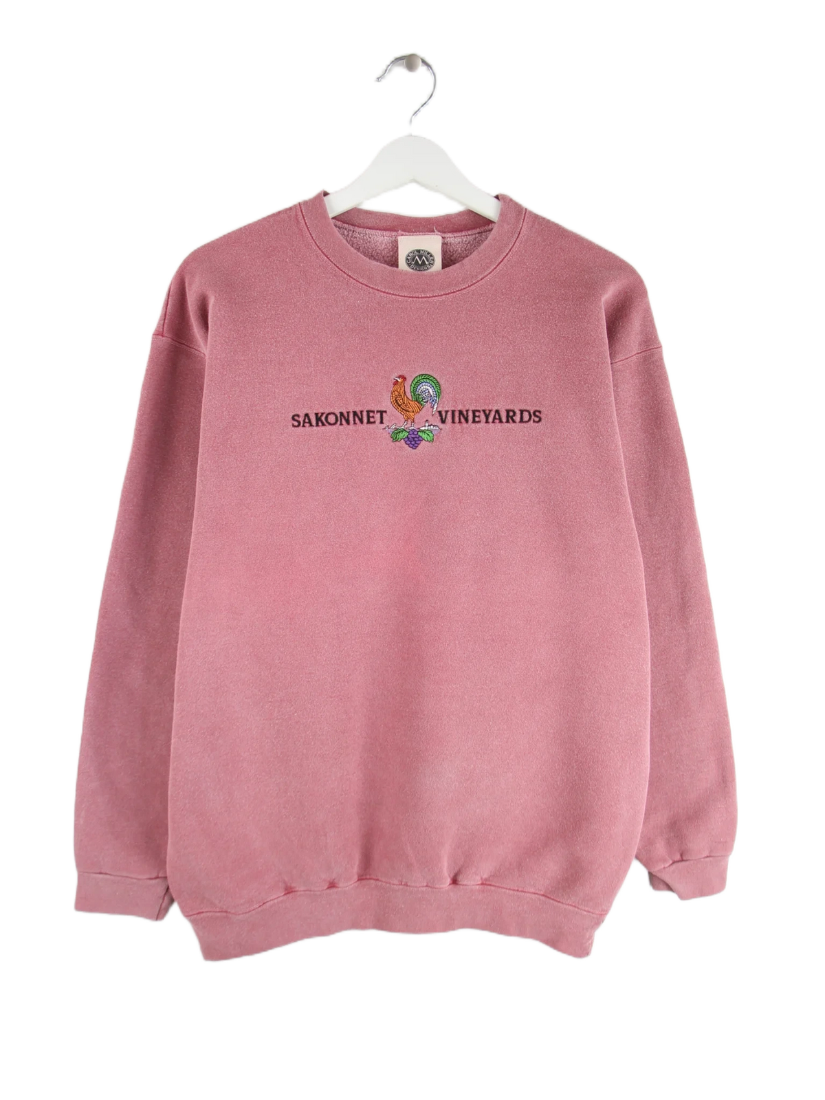 Vintage Sweater Rot M – Vorderseite