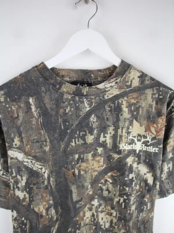 Vintage T-Shirt Mehrfarbig L – Detailansicht Vorderseite