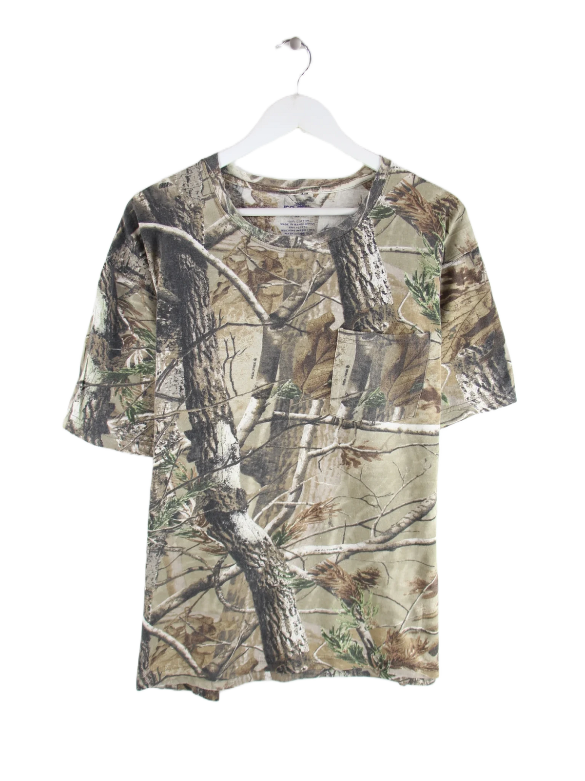 Vintage T-Shirt Mehrfarbig XL – Vorderseite