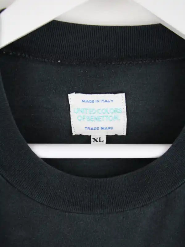 Vintage T-Shirt Schwarz XL – Etikett