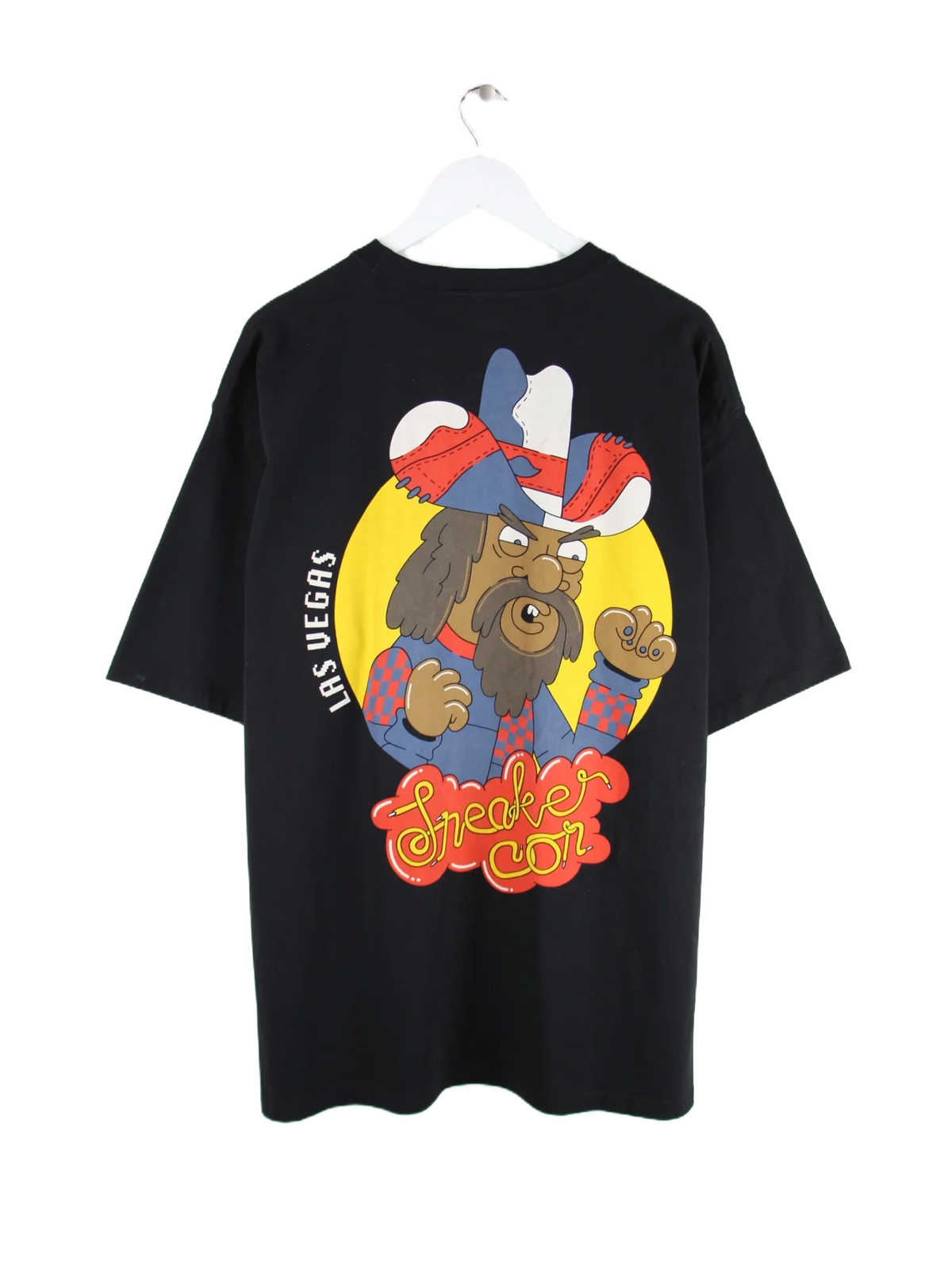 Vintage T-Shirt Schwarz XXL – Rückseite