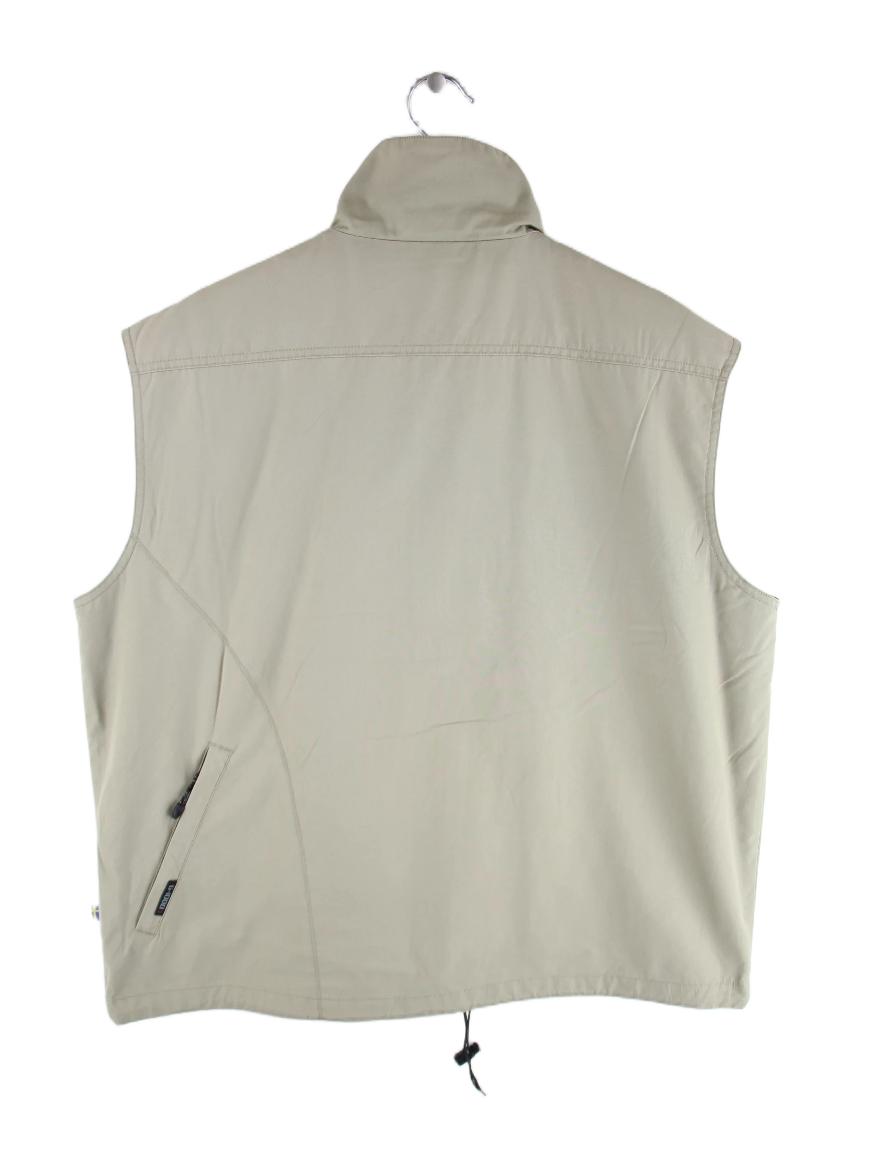 Vintage Weste Beige L – Rückseite