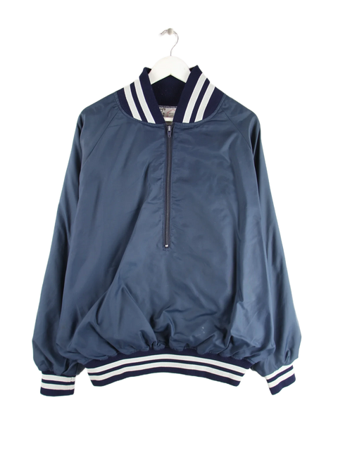 Vintage Windbreaker Blau XL – Vorderseite