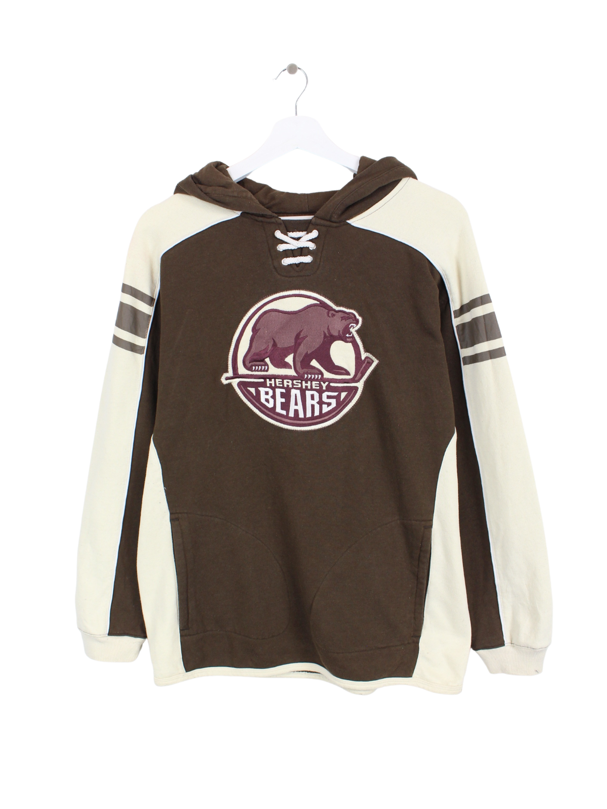 Reebok Hershey Bears Hoodie Brown S