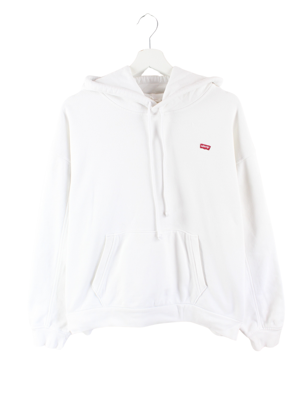 Levis Basic Hoodie White M Peeces