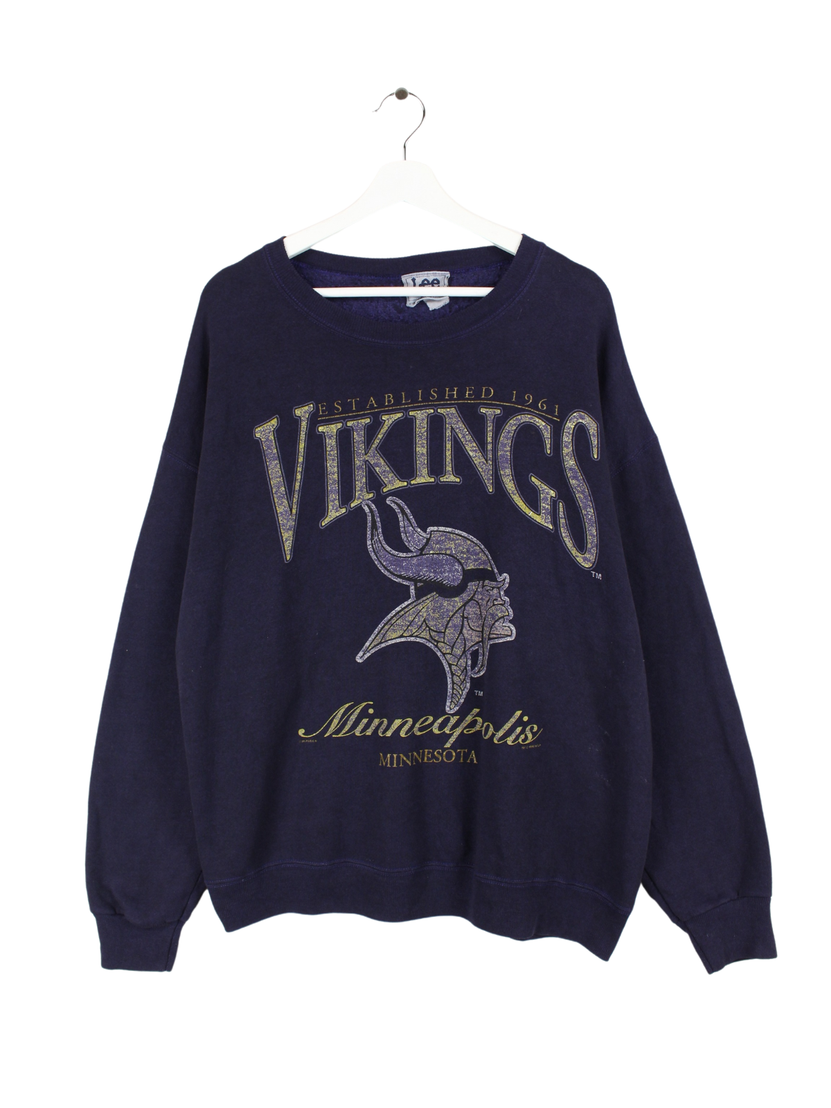 Lee, Sweaters, Vintage Minnesota Vikings Sweatshirt Size Xl 9s Nfl