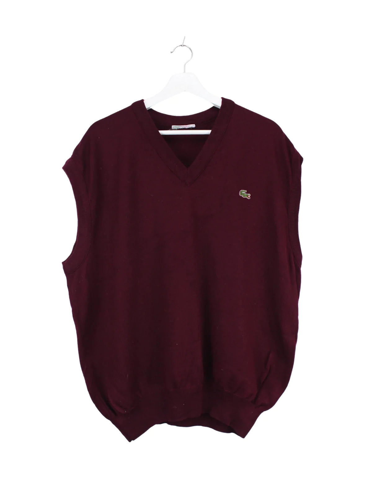 Personligt Gangster Logisk Lacoste sweater vest red XL – Peeces