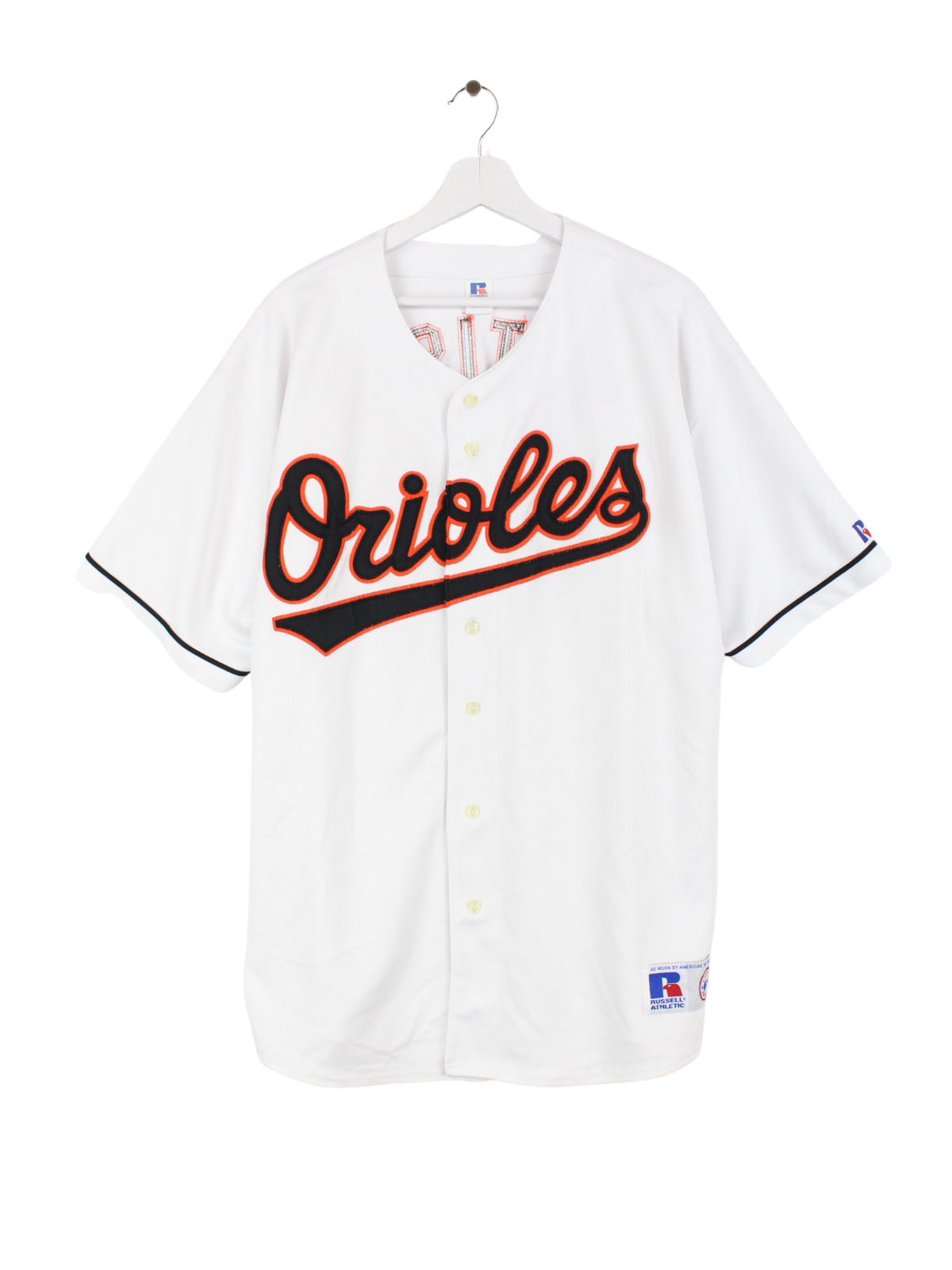 White shop orioles jersey