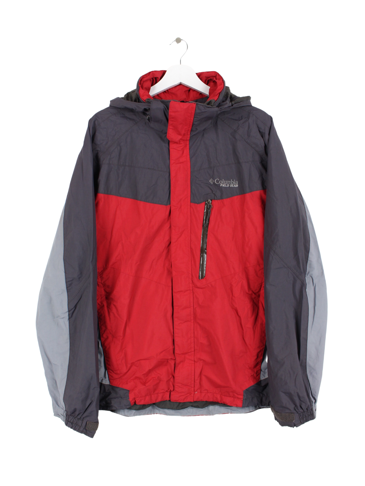 Columbia sales windbreaker red