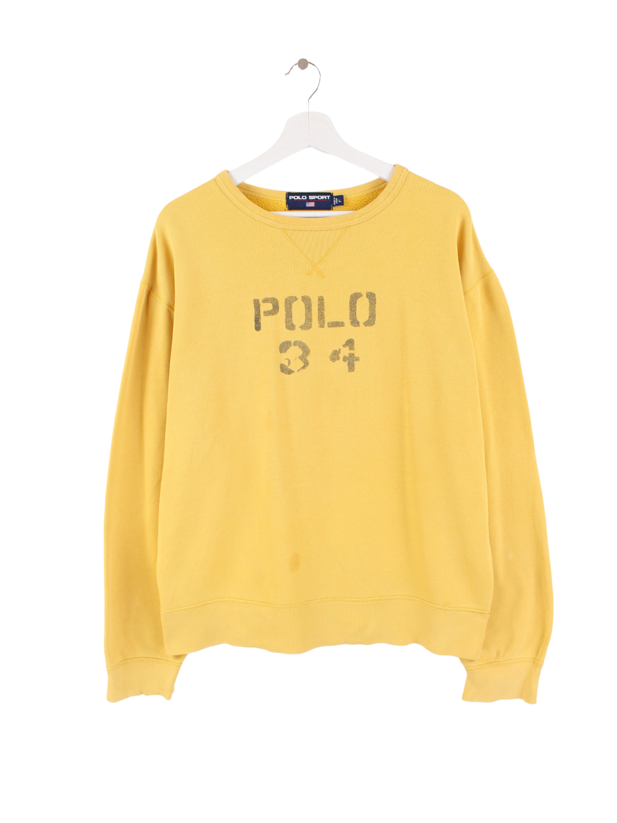Polo Sport Ralph Lauren Sweater Yellow L Peeces