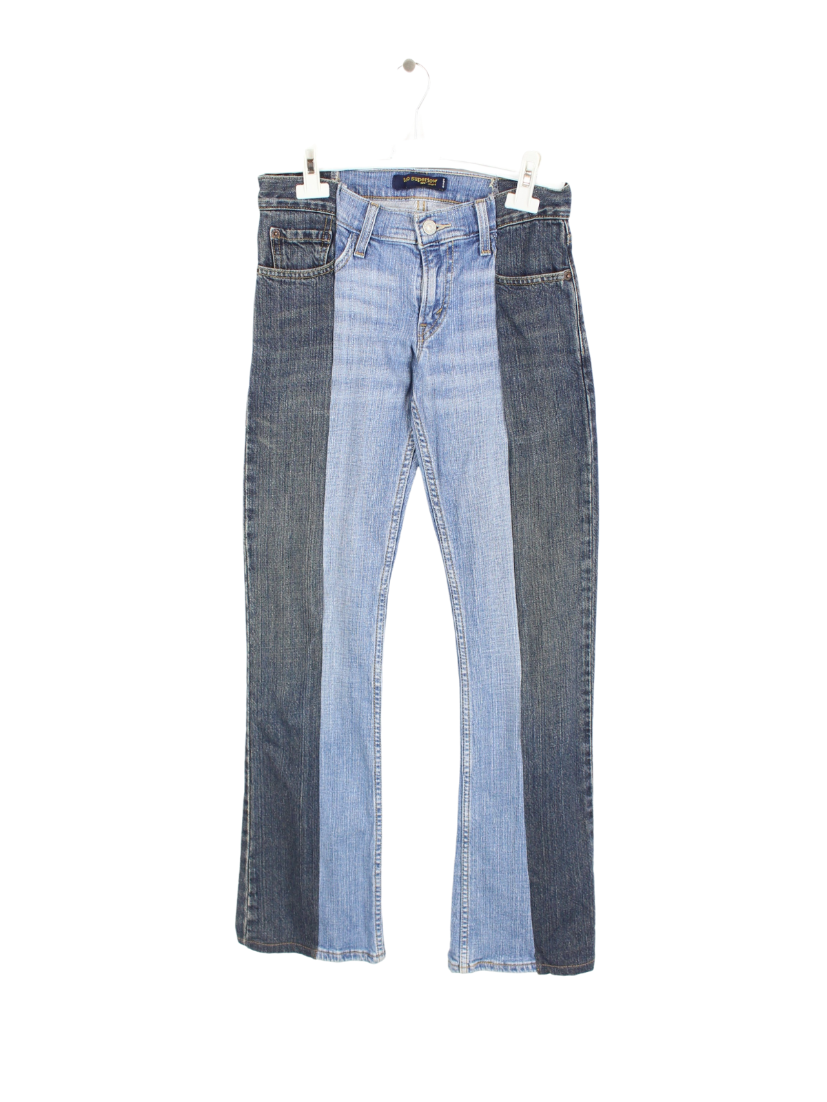Levis 524 Womens Rework Jeans Blue W30 L32 Peeces