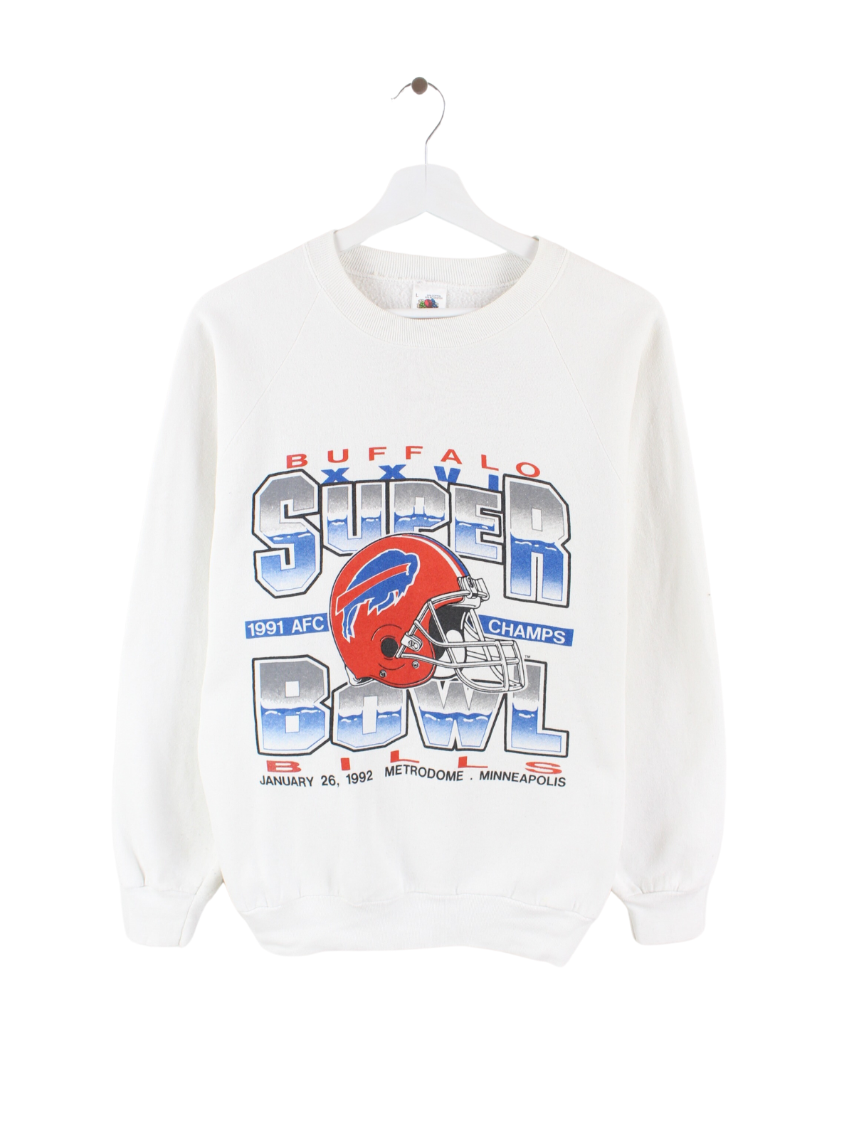 Vintage 90's Buffalo Bills Long Sleeve T-shirt -   Israel