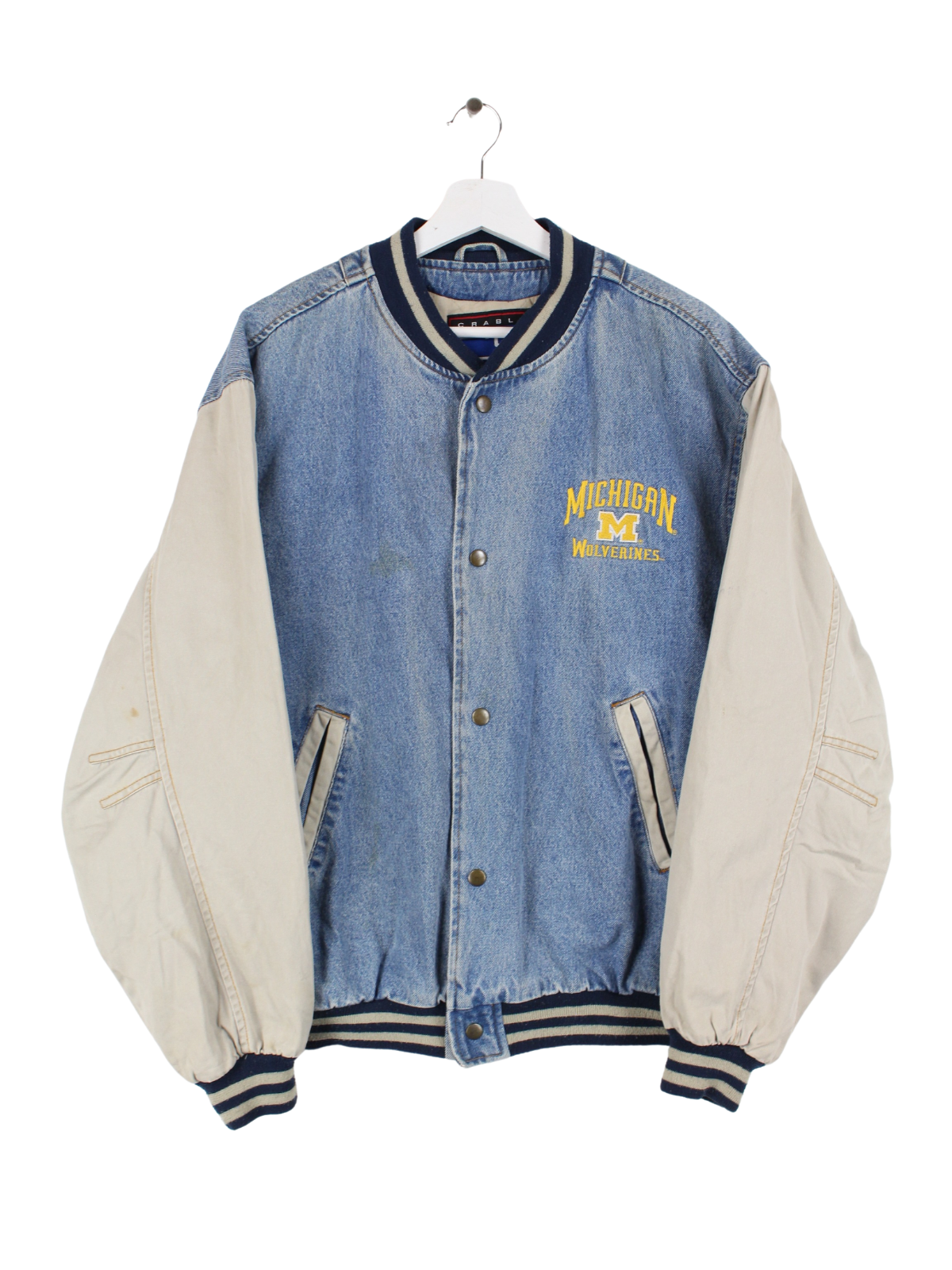 Michigan wolverines varsity outlet jacket