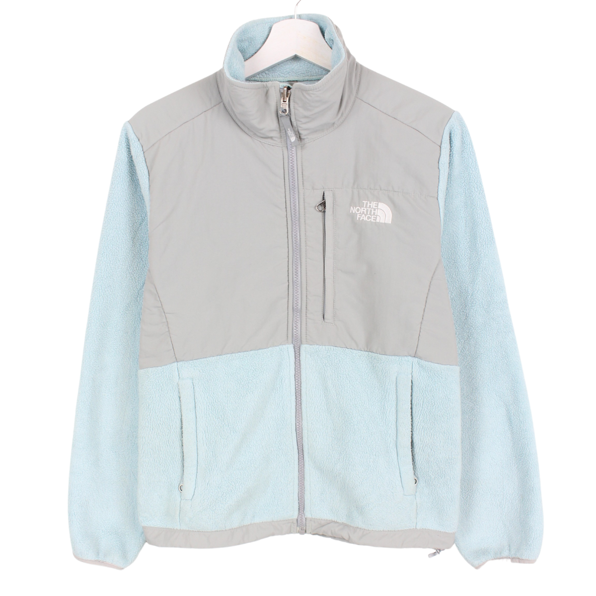 The North Face Ladies Tech Fleece Jacket Light Blue S Peeces