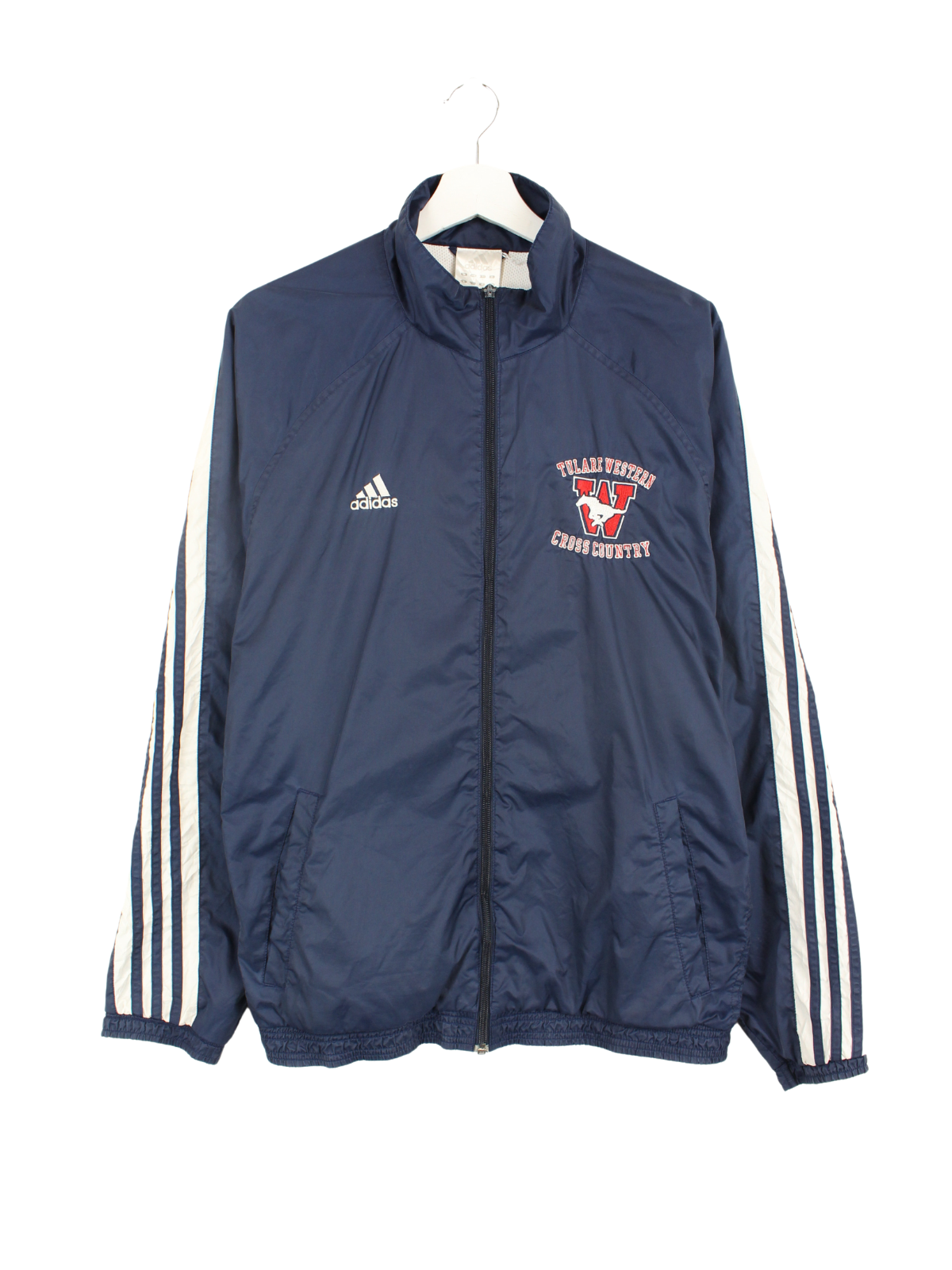 Adidas trainingsjacke blau sales