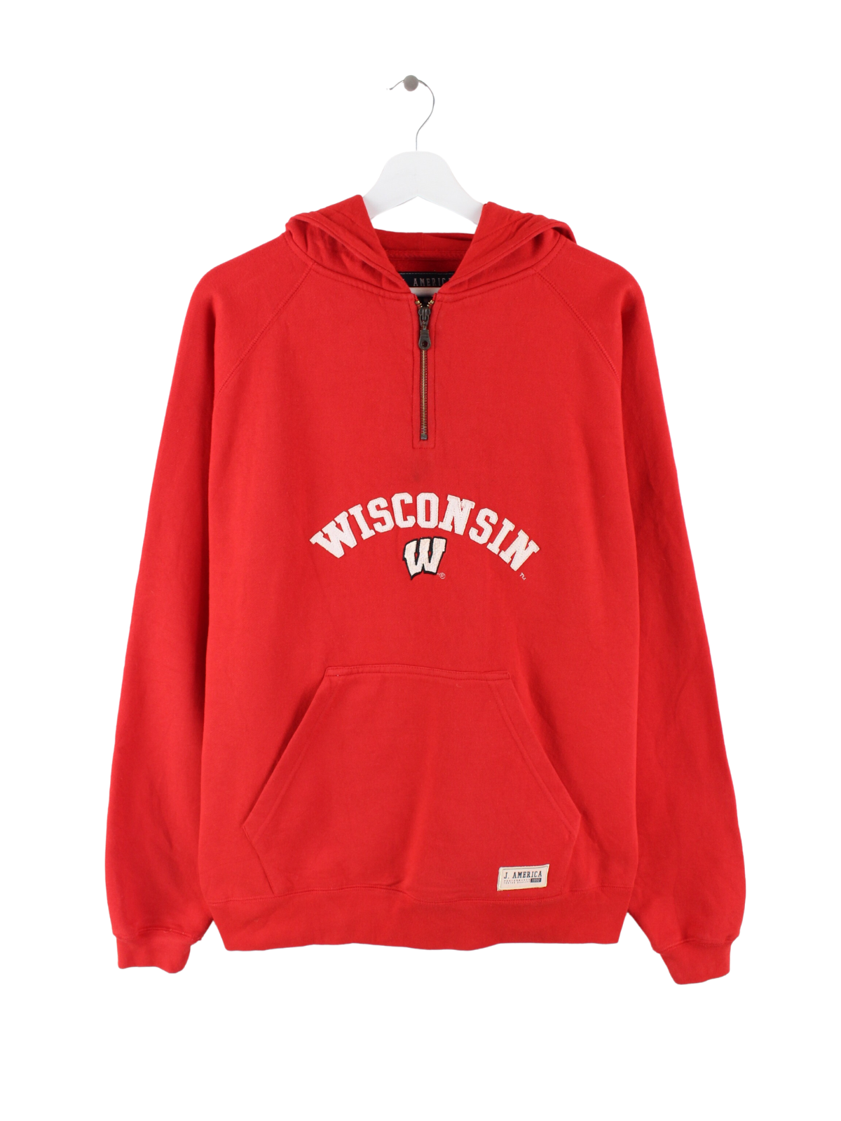 Wisconsin badgers zip up on sale sweatshirt